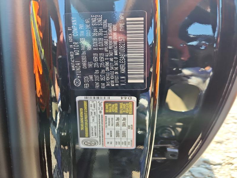 Aukcja sprzedaży 2026 Hyundai Palisade, vin: KM8RLESA9TU082157, numer aukcji: 61942646