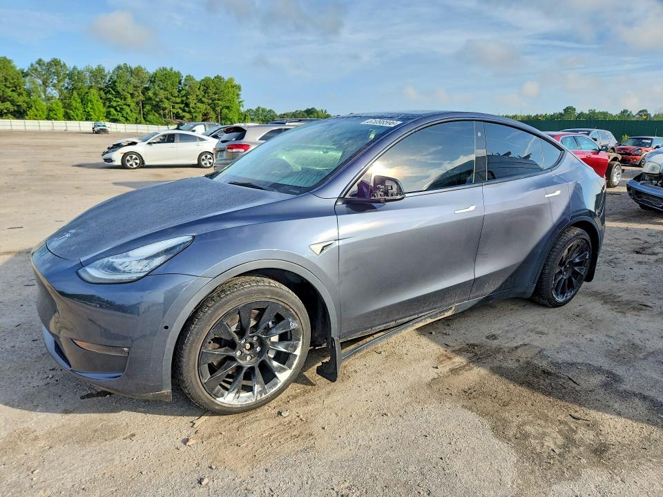 2022 Tesla Model Y მანქანა იყიდება აუქციონზე, vin: 7SAYGDEE7NF481774, აუქციონის ნომერი: 61098596