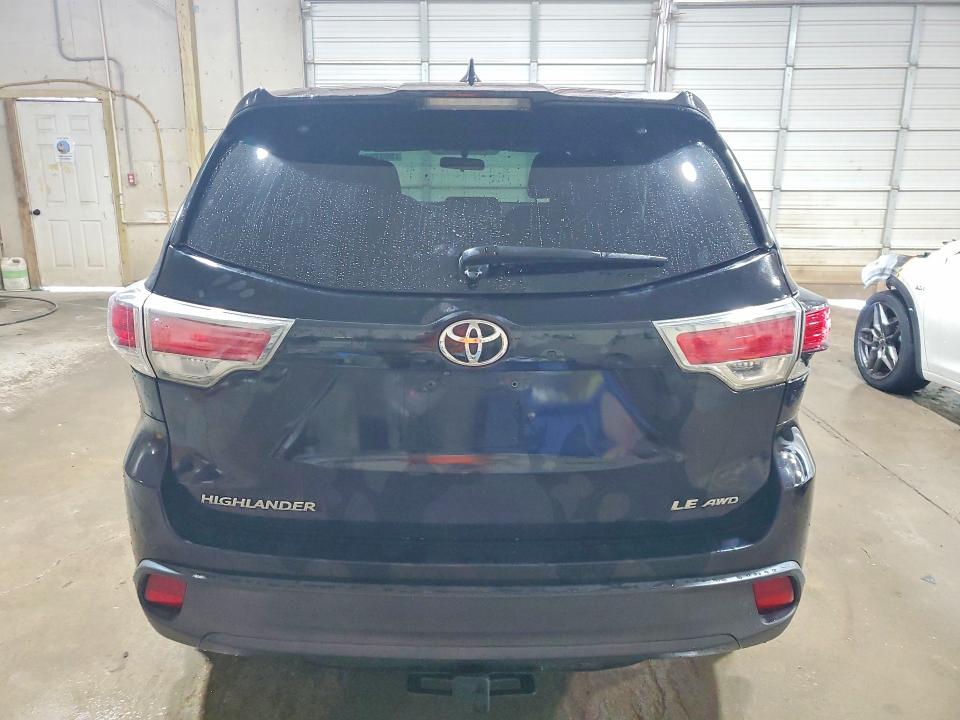Aukcja sprzedaży 2016 Toyota Highlander, vin: 5TDBKRFH2GS250416, numer aukcji: 59370756