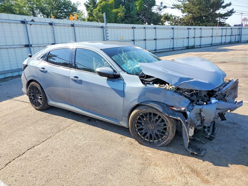 60747486 :رقم المزاد ، SHHFK7H22HU216043 vin ، 2017 Honda Civic مزاد بيع