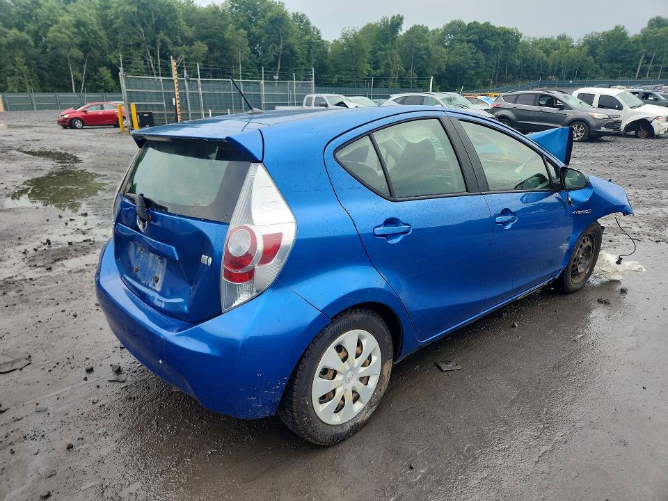 Auction sale of the 2013 Toyota Prius C, vin: JTDKDTB30D1531186, lot number: 62855596