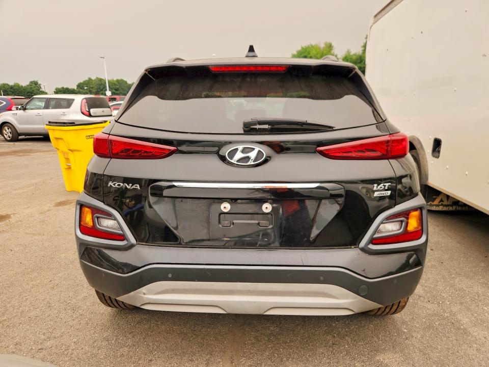 61473856 :رقم المزاد ، KM8K5CA52KU246853 vin ، 2019 Hyundai Kona مزاد بيع