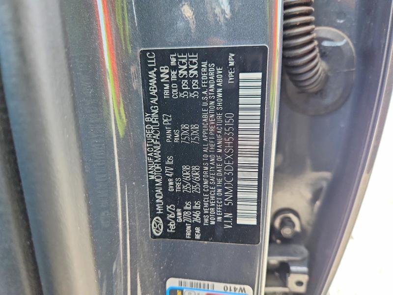 2025 Hyundai Tucson მანქანა იყიდება აუქციონზე, vin: 5NMJC3DEXSH535150, აუქციონის ნომერი: 61534916