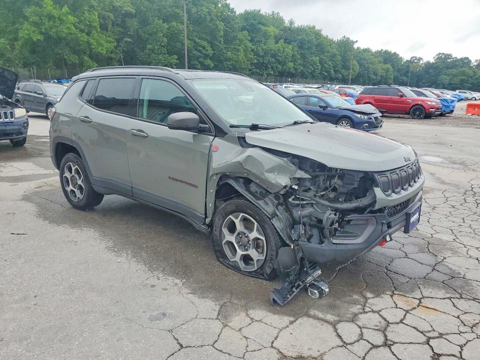 Продаж на аукціоні авто 2022 Jeep Compass, vin: 3C4NJDDB8NT110908, номер лоту: 59273276
