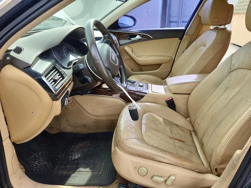 2012 Audi A6 მანქანა იყიდება აუქციონზე, vin: WAUDFAFC9CN118009, აუქციონის ნომერი: 62876376