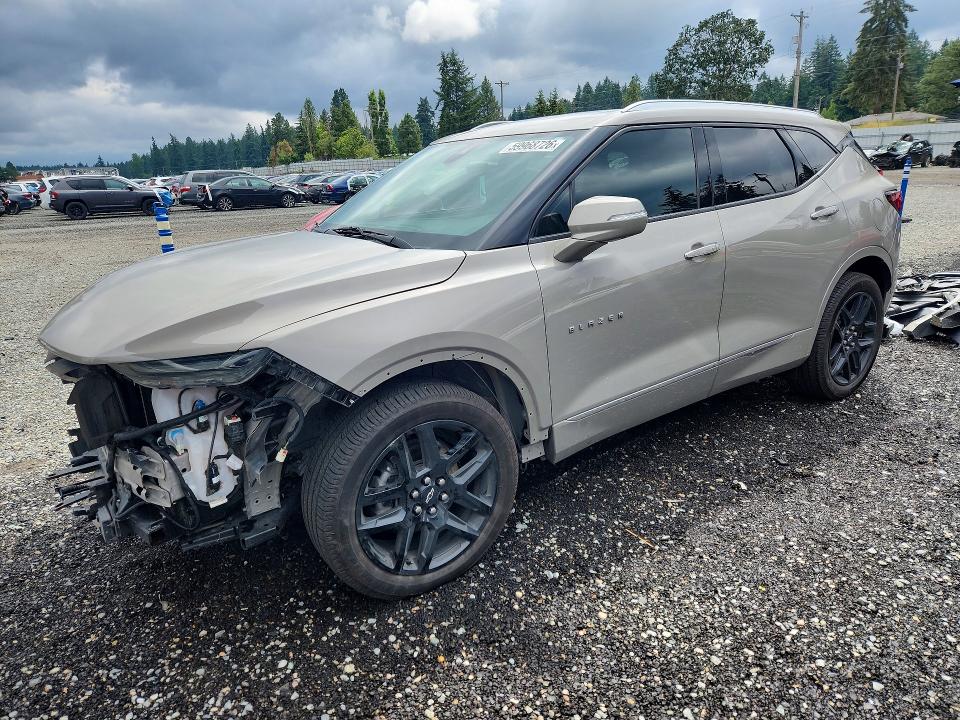 2021 Chevrolet Blazer მანქანა იყიდება აუქციონზე, vin: 3GNKBFRS1MS509207, აუქციონის ნომერი: 59968726