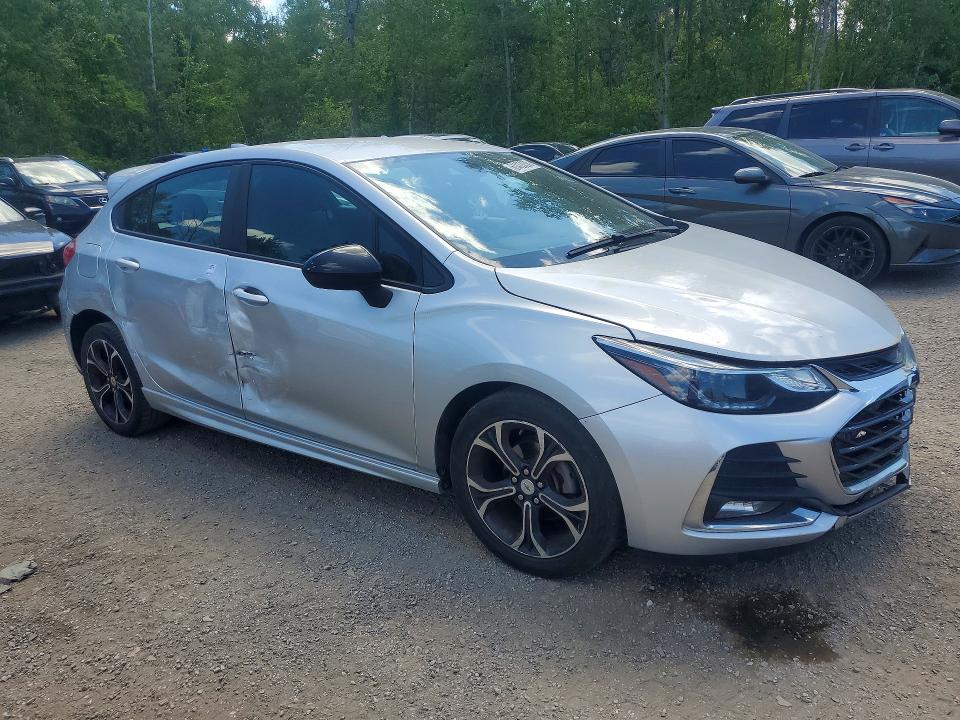 61433036 :رقم المزاد ، 3G1BE6SM9KS531831 vin ، 2019 Chevrolet Cruze مزاد بيع