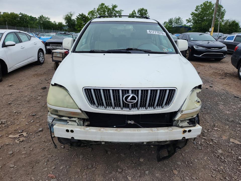 Aukcja sprzedaży 2002 Lexus Rx, vin: JTJHF10UX20285073, numer aukcji: 61777076