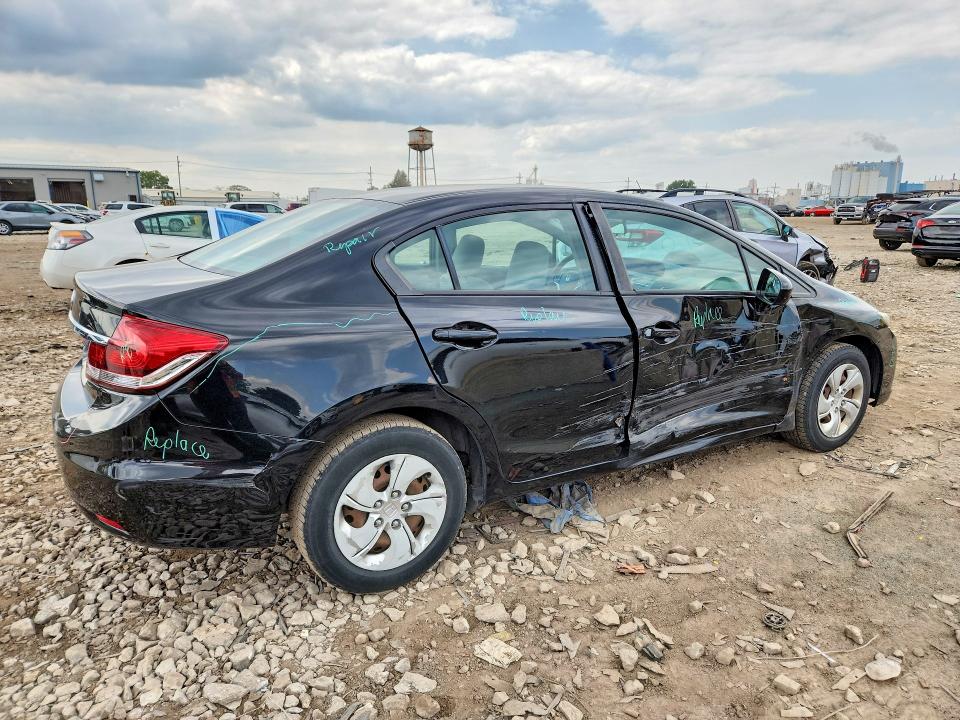 61405186 :رقم المزاد ، 19XFB2F59FE093782 vin ، 2015 Honda Civic مزاد بيع