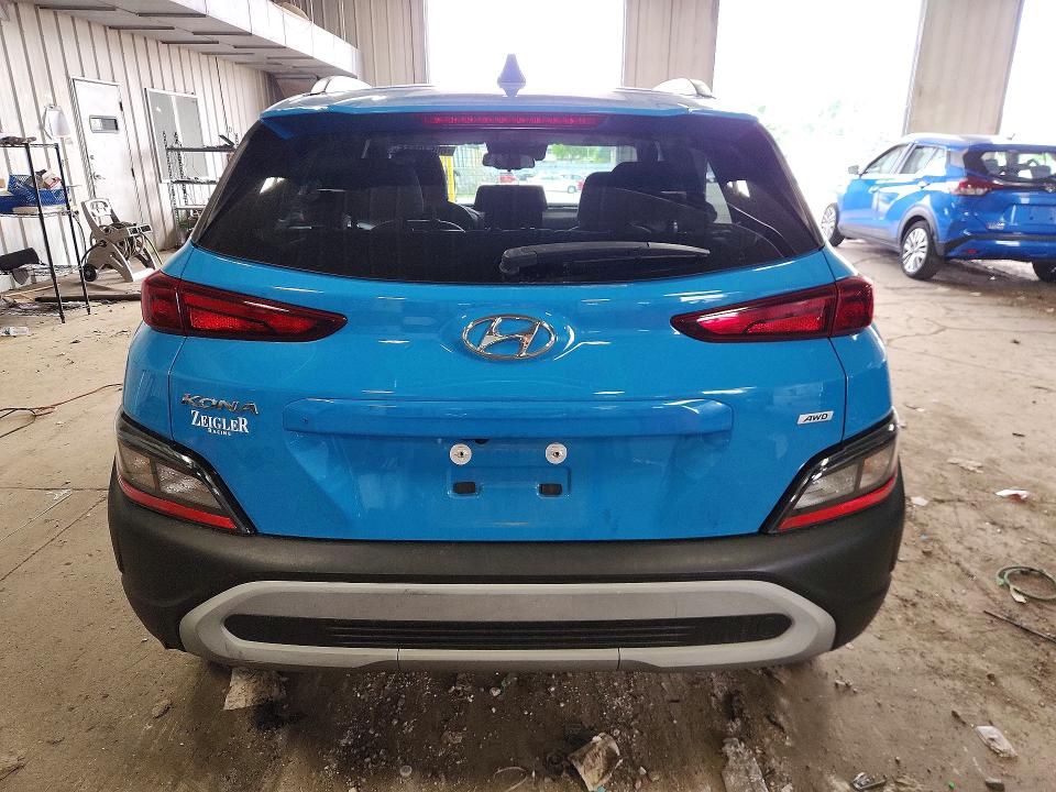 60670556 :رقم المزاد ، KM8K3CAB0NU848800 vin ، 2022 Hyundai Kona مزاد بيع