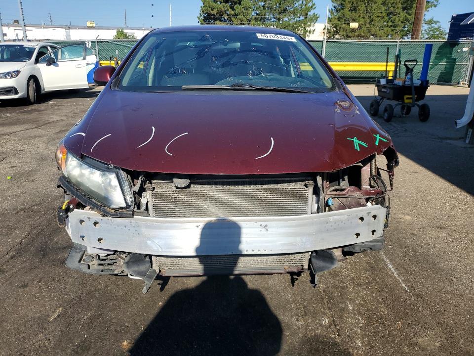 Aukcja sprzedaży 2012 Honda Civic, vin: 19XFB2F54CE098125, numer aukcji: 60703346