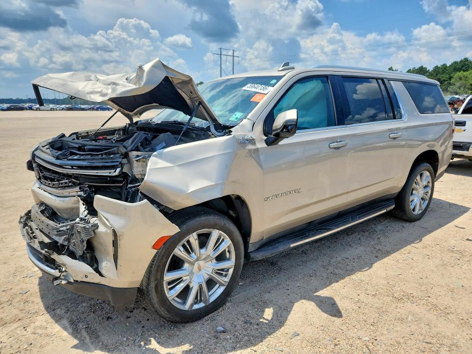 2021 Chevrolet Suburban მანქანა იყიდება აუქციონზე, vin: 1GNSCGKT7MR329416, აუქციონის ნომერი: 59640186