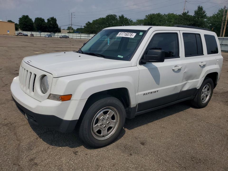 Aukcja sprzedaży 2016 Jeep Patriot, vin: 1C4NJPBA7GD753593, numer aukcji: 61716076