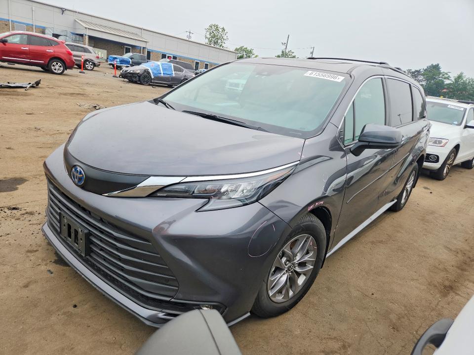 Продаж на аукціоні авто 2025 Toyota Sienna, vin: 5TDJRKEC3SS287990, номер лоту: 61556996