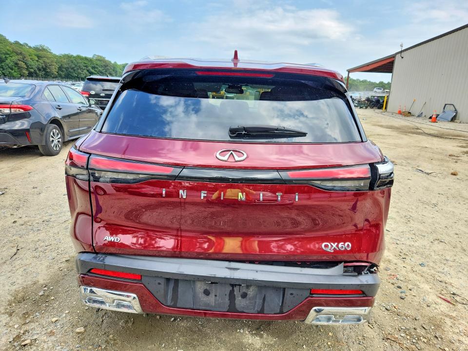 Aukcja sprzedaży 2022 Infiniti Qx60, vin: 5N1DL1GS5NC331423, numer aukcji: 61849116