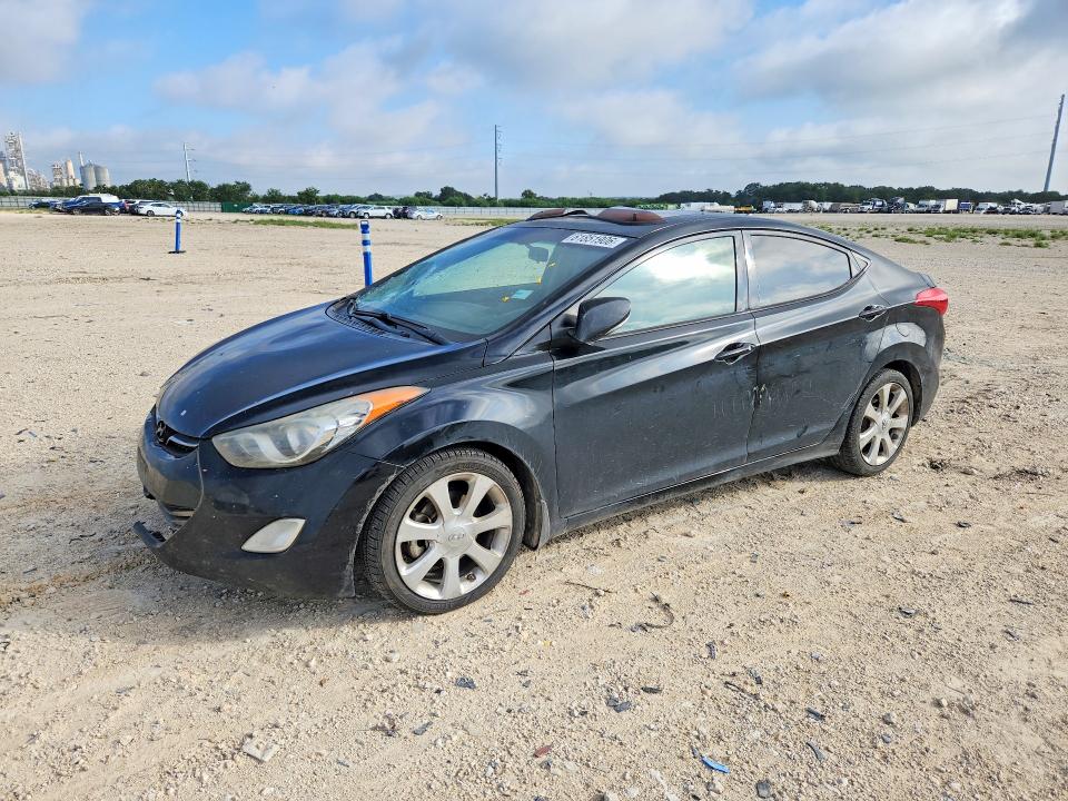 61851906 :رقم المزاد ، 5NPDH4AE4DH242553 vin ، 2013 Hyundai Elantra مزاد بيع