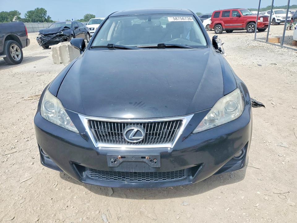 58756736 :رقم المزاد ، JTHCF5C27B5052476 vin ، 2011 Lexus Is مزاد بيع