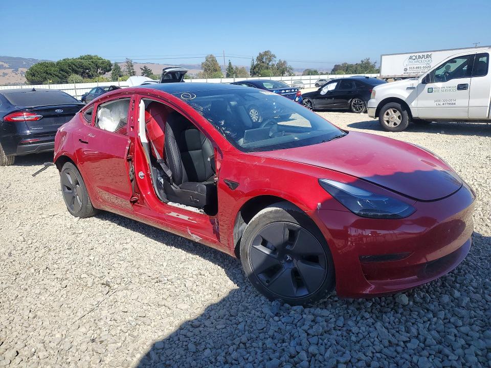 59720976 :رقم المزاد ، 5YJ3E1EA8PF556509 vin ، 2023 Tesla Model 3 مزاد بيع