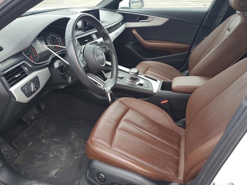 2019 Audi A4 მანქანა იყიდება აუქციონზე, vin: WAUANAF44KN010118, აუქციონის ნომერი: 61839716