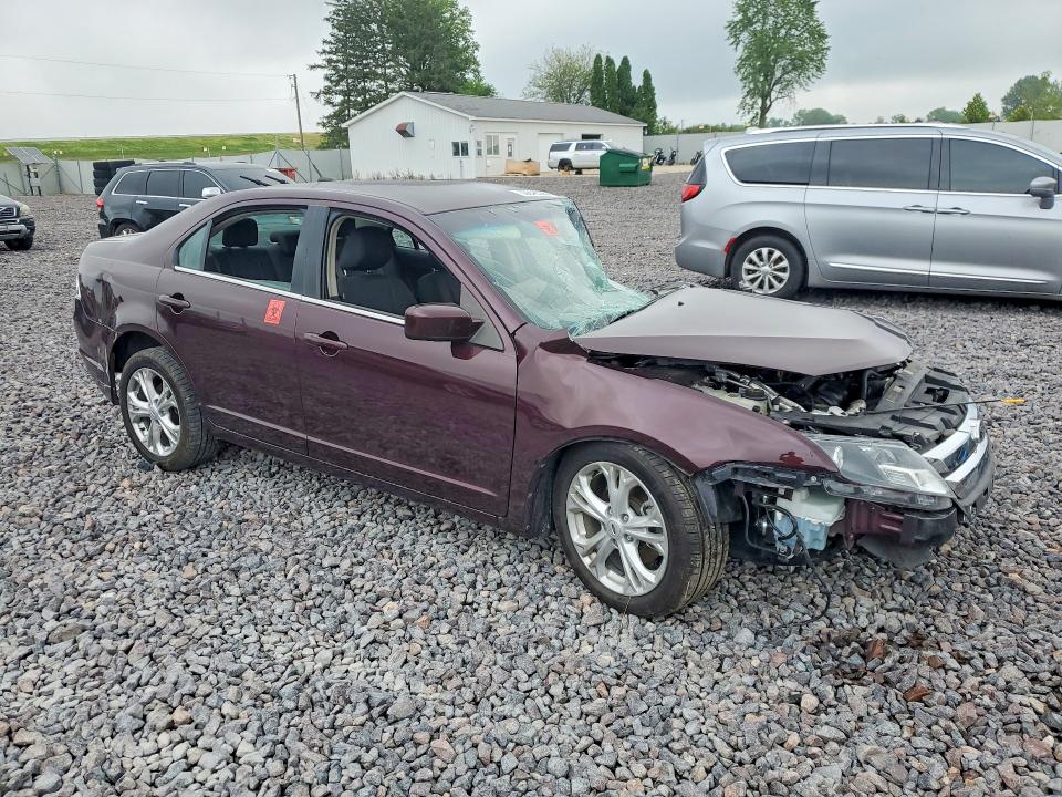 59848586 :رقم المزاد ، 3FAHP0HAXCR309030 vin ، 2012 Ford Fusion مزاد بيع