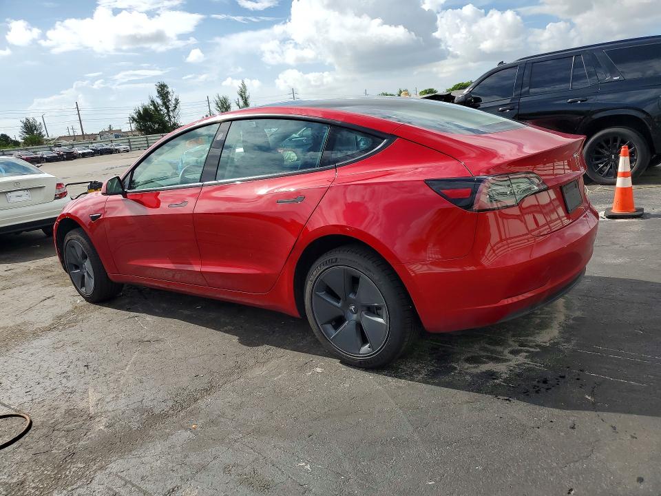 Продажа на аукционе авто 2022 Tesla Model 3, vin: 5YJ3E1EB1NF103404, номер лота: 59729856
