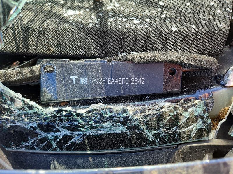 2025 Tesla Model 3 მანქანა იყიდება აუქციონზე, vin: 5YJ3E1EA4SF012842, აუქციონის ნომერი: 60973096