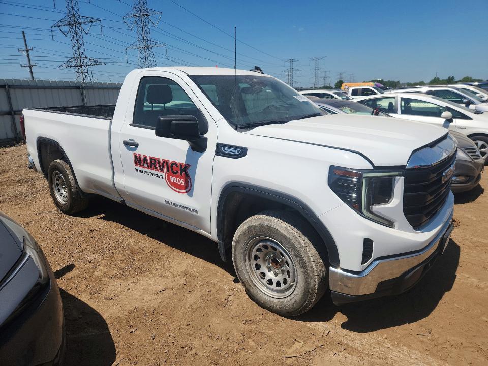 60964916 :رقم المزاد ، 3GTNHAEK8RG425537 vin ، 2024 Gmc Sierra مزاد بيع