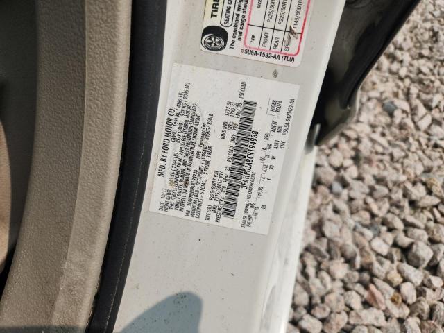 2012 Ford Fusion მანქანა იყიდება აუქციონზე, vin: 3FAHP0JA8CR194938, აუქციონის ნომერი: 60161216