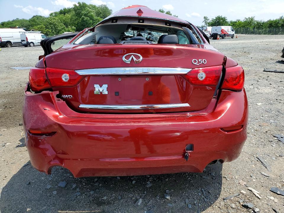 Продажа на аукционе авто 2014 Infiniti Q50, vin: JN1BV7AR2EM691633, номер лота: 62055026