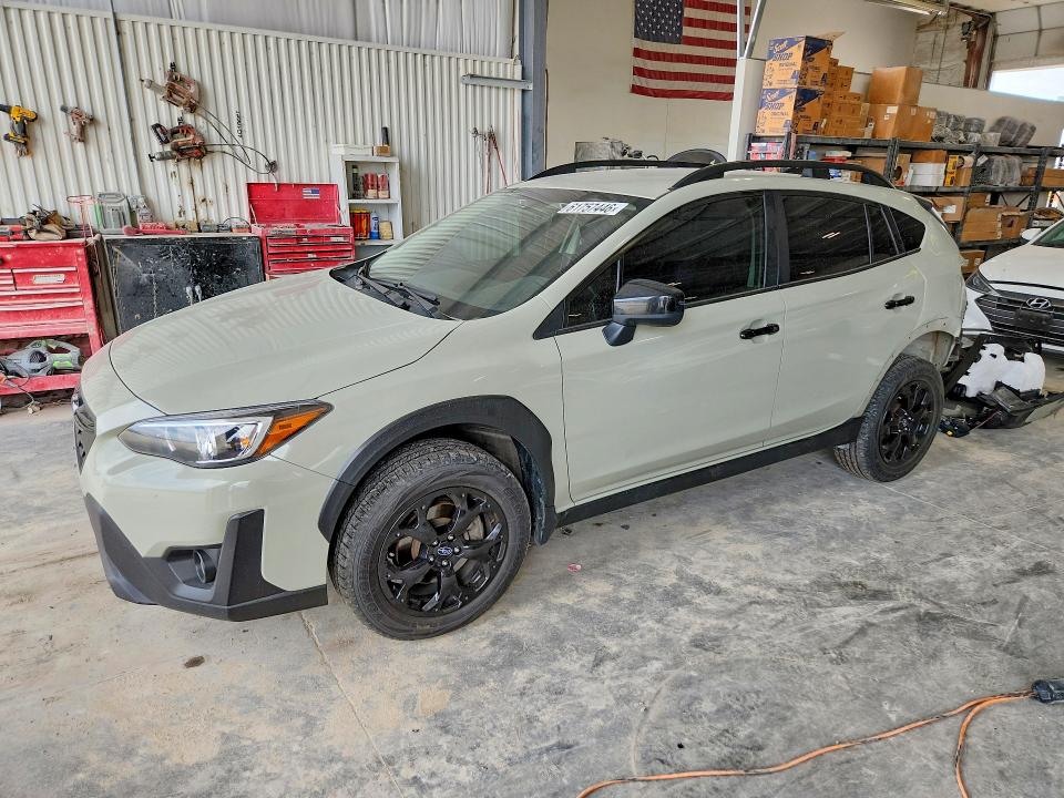 61757446 :رقم المزاد ، JF2GTAPC8P8228899 vin ، 2023 Subaru Crosstrek مزاد بيع