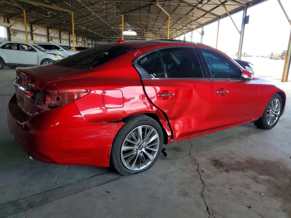61809646 :رقم المزاد ، JN1EV7BP4MM704570 vin ، 2021 Infiniti Q50 مزاد بيع