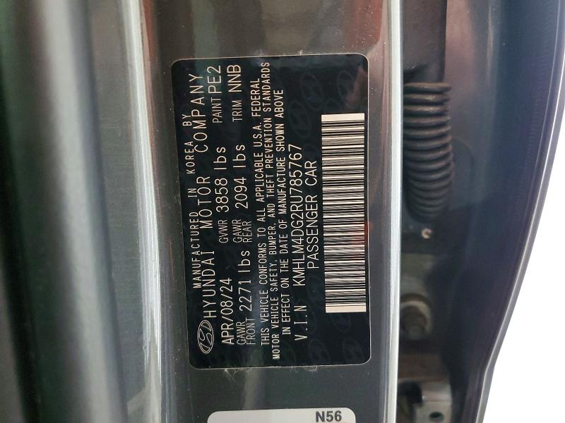 Продажа на аукционе авто 2024 Hyundai Elantra, vin: KMHLM4DG2RU785767, номер лота: 60181886