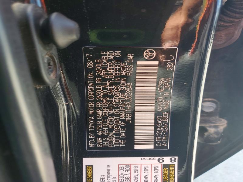 Продажа на аукционе авто 2018 Toyota Camry, vin: JTNB11HK9J3029848, номер лота: 62452306