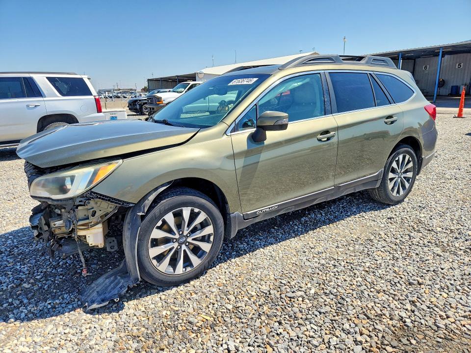 2015 Subaru Outback მანქანა იყიდება აუქციონზე, vin: 4S4BSALC8F3270952, აუქციონის ნომერი: 61636746