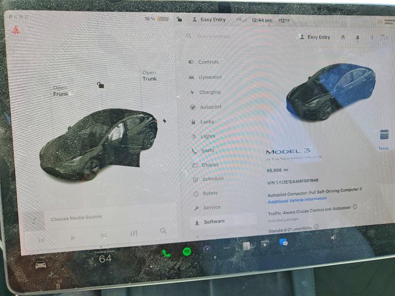 Aukcja sprzedaży 2021 Tesla Model 3, vin: 5YJ3E1EA4MF861646, numer aukcji: 62038656