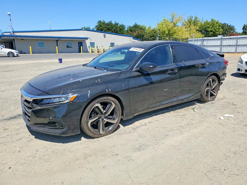 2021 Honda Accord მანქანა იყიდება აუქციონზე, vin: 1HGCV1F37MA049493, აუქციონის ნომერი: 61514236