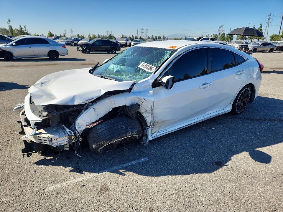 Продаж на аукціоні авто 2020 Honda Civic, vin: 2HGFC2F80LH590471, номер лоту: 59593386