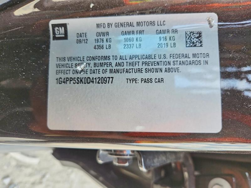Продажа на аукционе авто 2013 Buick Verano, vin: 1G4PP5SK0D4120977, номер лота: 61821976