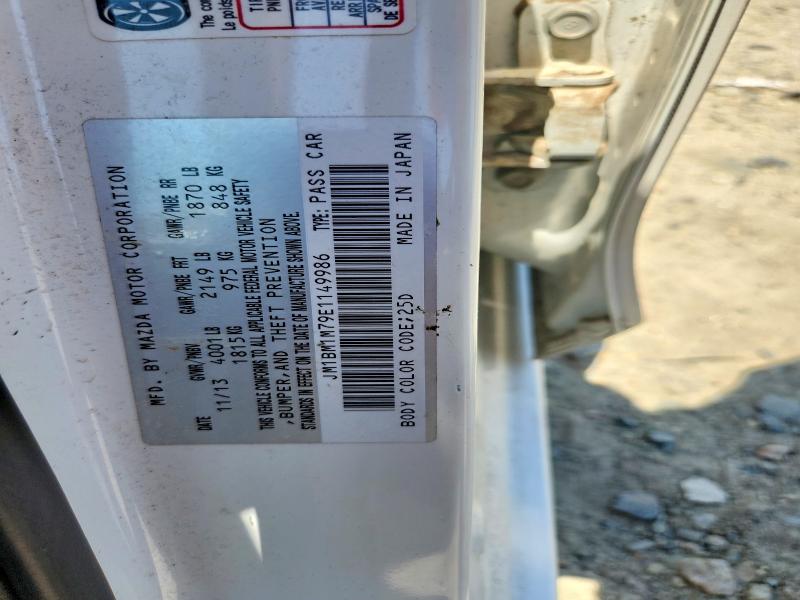 Aukcja sprzedaży 2014 Mazda 3, vin: JM1BM1M79E1149986, numer aukcji: 60467516