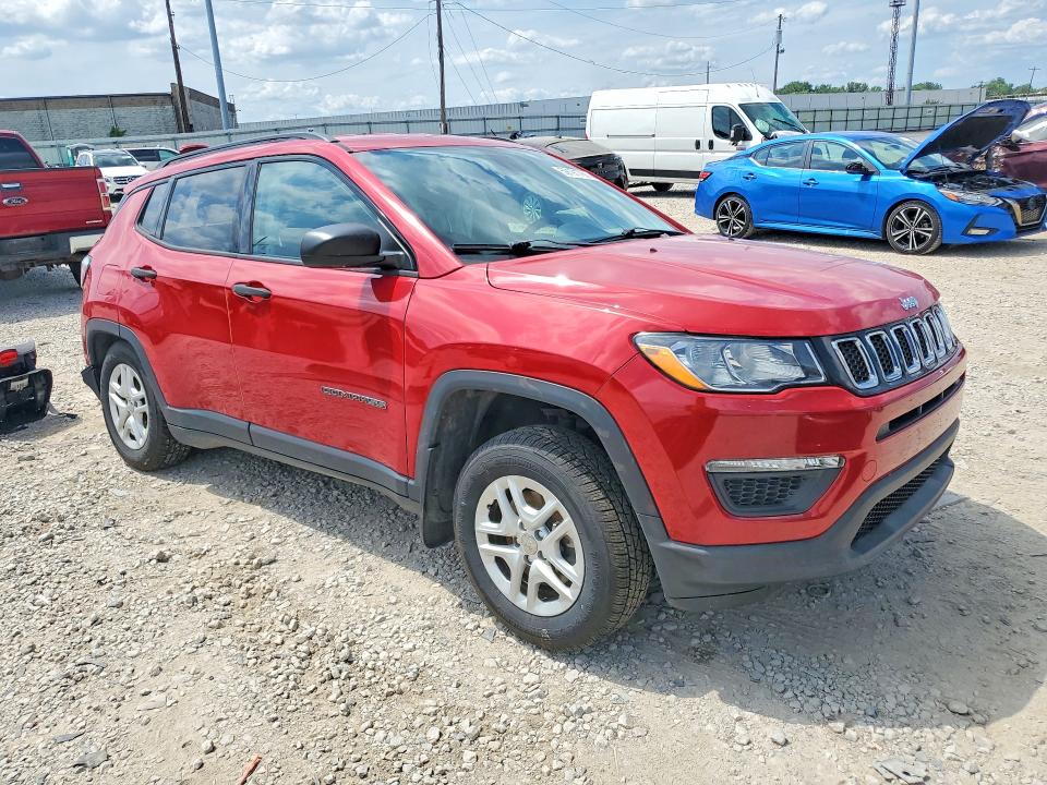 Продажа на аукционе авто 2017 Jeep Compass, vin: 3C4NJDAB0HT597207, номер лота: 59191786