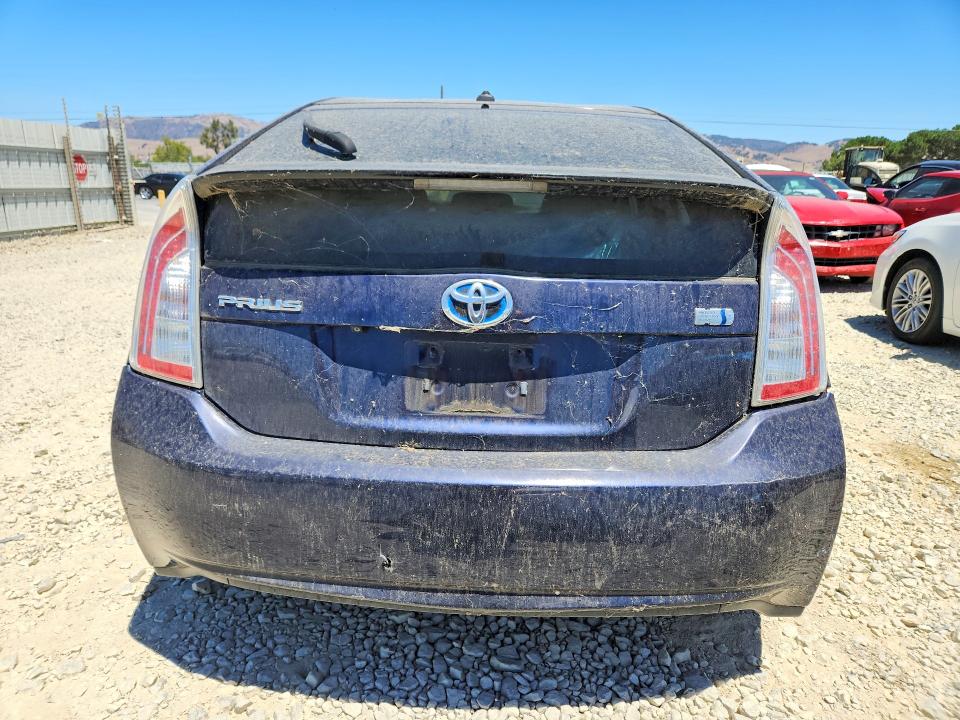 Aukcja sprzedaży 2013 Toyota Prius, vin: JTDKN3DU2D0355802, numer aukcji: 62441736