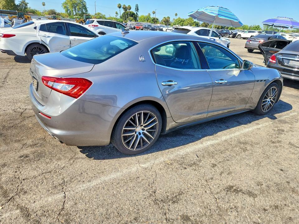 2018 Maserati Ghibli მანქანა იყიდება აუქციონზე, vin: ZAM57YTA8J1286322, აუქციონის ნომერი: 61344536