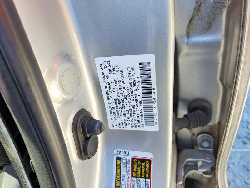 62848826 :رقم المزاد ، 2HKRM4H71CH627575 vin ، 2012 Honda Cr-v مزاد بيع