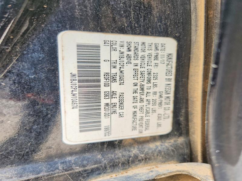 Продаж на аукціоні авто 2018 Nissan Rogue Sport, vin: JN1BJ1CP4JW104674, номер лоту: 61994806