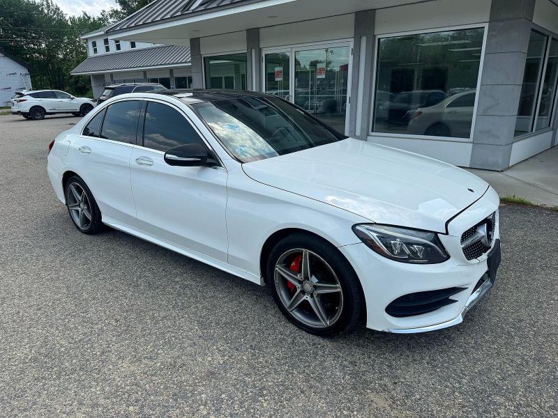2015 Mercedes-benz C მანქანა იყიდება აუქციონზე, vin: 55SWF4KB9FU000313, აუქციონის ნომერი: 63349586