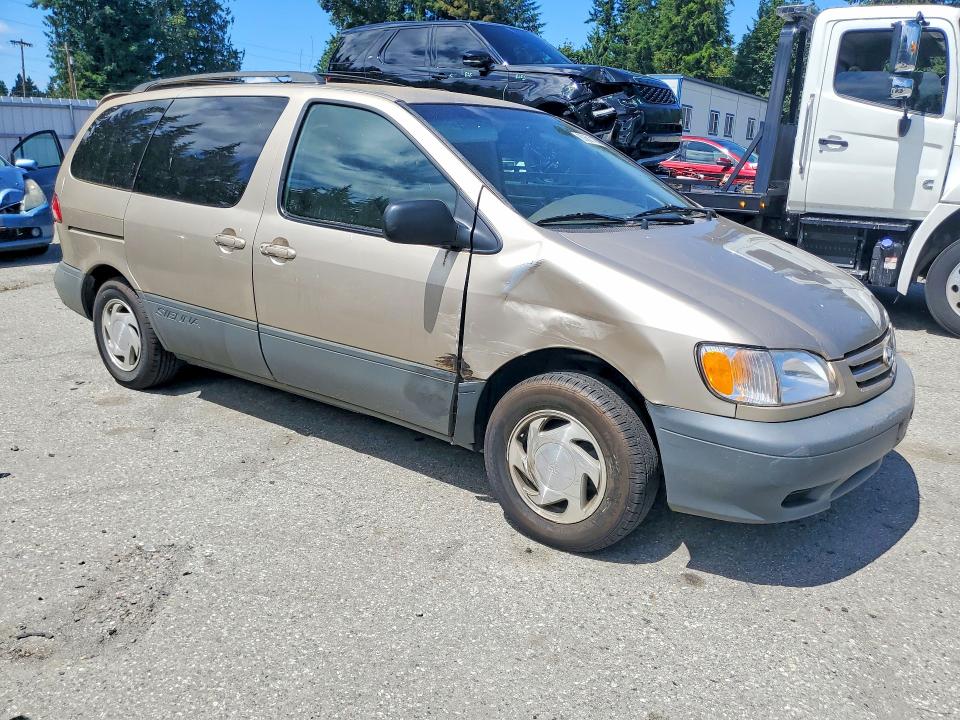 Продажа на аукционе авто 2001 Toyota Sienna, vin: 4T3ZF13C41U355185, номер лота: 60503166