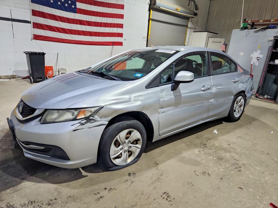 Auction sale of the 2013 Honda Civic, vin: 2HGFB2F56DH562667, lot number: 61509506