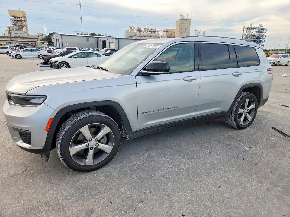 59273106 :رقم المزاد ، 1C4RJJBG3M8136201 vin ، 2021 Jeep Grand Cherokee مزاد بيع