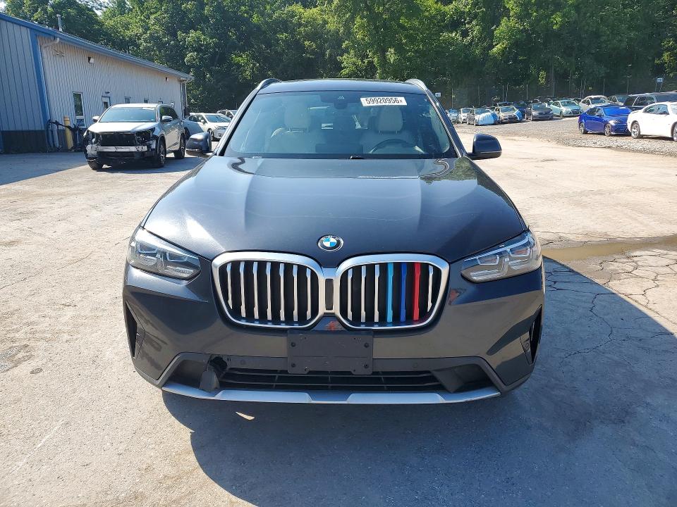 Продажа на аукционе авто 2022 Bmw X3, vin: WBX57DP06NN172917, номер лота: 59920956