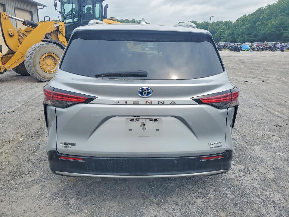 61935816 :رقم المزاد ، 5TDZSKFC9MS005148 vin ، 2021 Toyota Sienna مزاد بيع